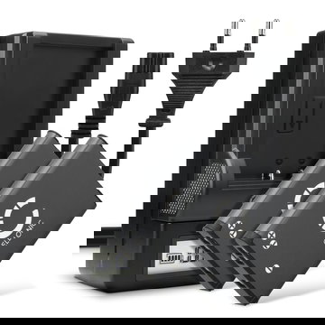 Pack de 2x batteries EN-EL19, NP-BJ1 700mAh pour appareil photo Nikon CoolPix W150 W100, A100 A300, S33 S2600 S2700 S2800 S3100 S3300 S3500 S3700 - Avec chargeur MH-66 et câble d'alimentation