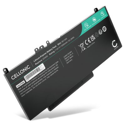 Batteria per portatile Dell Latitude 5450, E5450, E5550, E5470, E5570, E5270, E5250, Vostro 3510, Precision 3510, CHWGG, ricambio per laptop 7200mAh 7.4V 