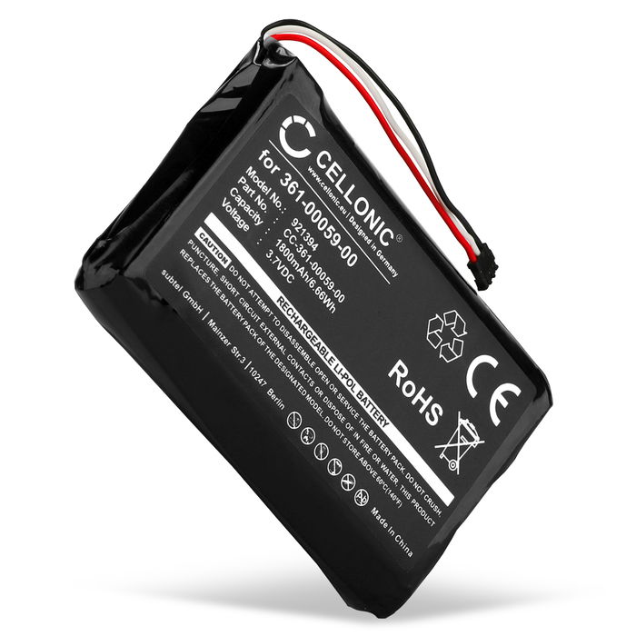 Garmin zumo 340LM Akku 1800mAh Ersatzakku Batterie von CELLONIC