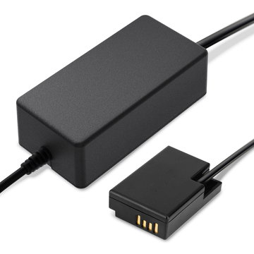 Alimentatore per Canon EOS RP, EOS 200D EOS 77D, 800D 850D (AC-E6 AC-E6N + DR-E18) – Adattatore CA (ACK-E18) (ca. 3m cavo di ricarica – 8V, 2A, 24W) () da CELLONIC