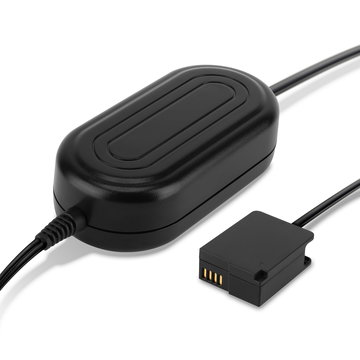 Adattatore di alimentazione DMW-AC8 + DMW-DCC8 per Panasonic Lumix FZ1000 II FZ300 FZ200 FZ2000 G70 G6 batteria finta dummy, DC coupler per una fonte di corrente continua