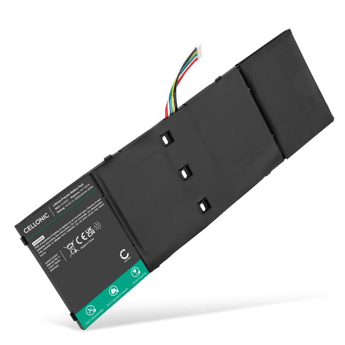 Batteria subtel AP13B3K per notebook Acer Aspire R11 R3-431T / R3-471T / R13 R7-571 / R7-572 Affidabile ricambio da 3000mAh Sostituzione ottimale per computer portatile laptop Acer