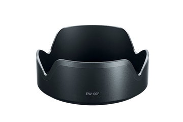 EW-60F Camera Lens Hood for Canon EF-M 18-150mm 1:3,5-6,3 IS STM - Plastic Bayonet Flower / Tulip / Petal Lens Shade from CELLONIC