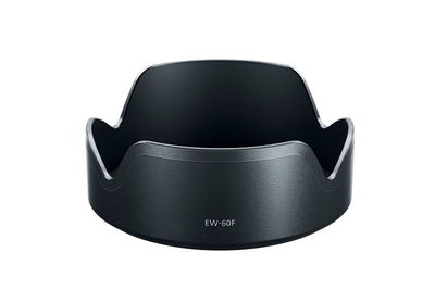 EW-60F Camera Lens Hood for Canon EF-M 18-150mm 1:3,5-6,3 IS STM - Plastic Bayonet Flower / Tulip / Petal Lens Shade from CELLONIC