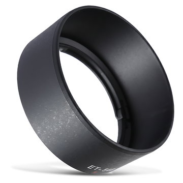 ET-54B, 9517B005AA, 9527B001 Kamera Gegenlichtblende für Canon EF-M 55-200mm 1:4.5-6.3 IS STM – Kunststoff Bajonett Rund / Zylindrisch / Tubus / Tube Gegenlichtblende von CELLONIC