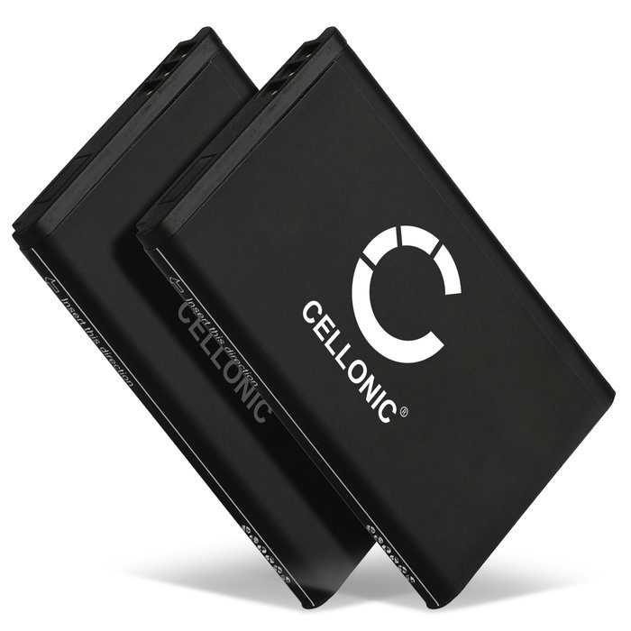 2x Batterie A051,10000058 1200mAh pour téléphone fixe Telekom Sinus 806