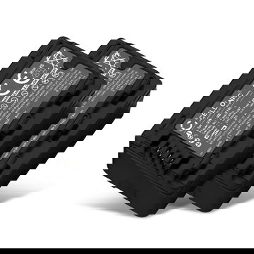 2x Batterie VW-VBT190 per videocamera camcorder Panasonic HC-V180 V10 V100 V160 V270 V380 V500 V777 V800 HC-VXF990 HC-VX980 HC-W580 HDC-SD40 Affidabile ricambio da 1780mAh, marca CELLONIC , per telecamera