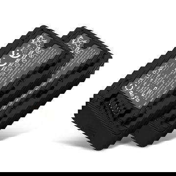 2x Batterie 1780mAh pour appareil photo Panasonic HC-V520M, HC-V110, HC-V130 - Remplacement modèle VW-VBT190