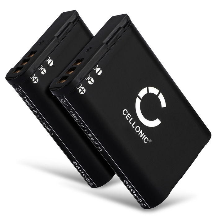 2x Akku Nikon Coolpix P610 - 1600mAh