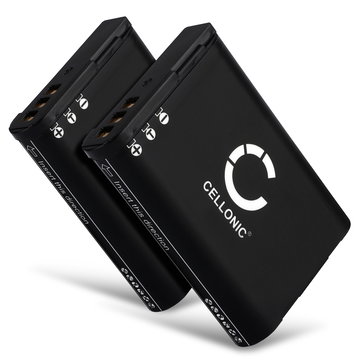 2x Batterie pour Nikon Coolpix B700, Coolpix P600, Coolpix P610, Coolpix P900, Coolpix S810c EN-EL23 (1600mAh, 3.6V - 3.7V) de CELLONIC