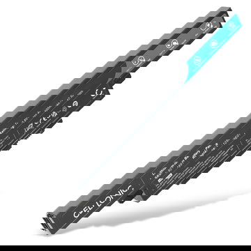 Batterie pour Lenovo IdeaPad Y510, Y510P, Y500, Y400, Y410P, Y490, Y590, L12S6E01, L11S6R01 10.8V - 11.1V 4400mAh de CELLONIC