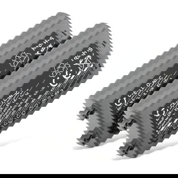 2x Batteria EN-EL18 EN-EL18a ENEL18a per fotocamera Nikon D5 D4 D4s D6 MB-D17 Affidabile ricambio da 2600mAh, marca subtel