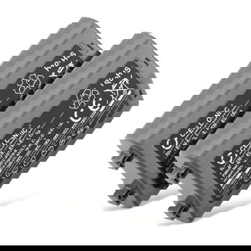 2x Batterie 2600mAh pour appareil photo Nikon D5 D4 D4s D6 - Remplacement modèle EN-EL18 EN-EL18a ENEL18a