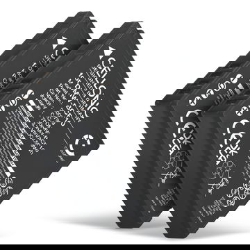 2x Akku für Panasonic Lumix DMC-FS62 DMC-FS10 FS6 FS7 FS15 FS30 FS42 FS62 700mAh von CELLONIC