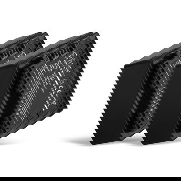 2x Batteria BP-718 BP-727 per fotocamera Canon LEGRIA HF R806 R86 HF R706 HF R606 HF R506 HF R406 HF R306 R36 VIXIA HF R500 HF R52 R50 Affidabile ricambio da 1600mAh, marca CELLONIC