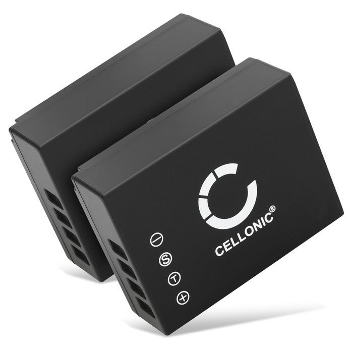 2x Fuji FujiFilm X-T3 Akku 1140mAh Ersatzakku Batterie von CELLONIC