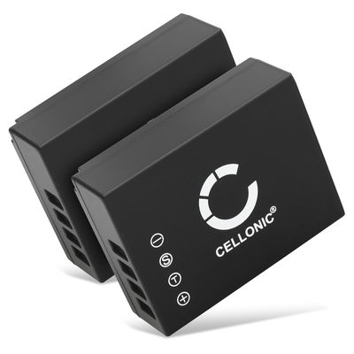 2x Batterie 1140mAh pour appareil photo Fuji FinePix, X - Remplacement modèle NP-W126, NP-W126s