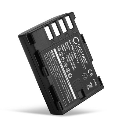 CELLONIC Batteria DMW-BLF19 DMW-BLF19E DMW-BLF19PP per Panasonic GH5 Lumix DC-GH5s DMC-GH4 GH4 GH4r GH4h GH3 Lumix DMC-GH3h GH3a G9 Lumix DC-G9 Ricambio da 2000mAh