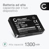 2x Batteria 1300mAh