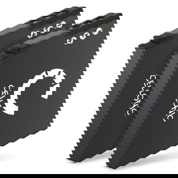 2x Akku für Nikon A900 W300 A1000 S9900 S9700 S9500 S9300 S9100 S8200 S6300 S6200 S31 AW130 EN-EL12 1100mAh von CELLONIC