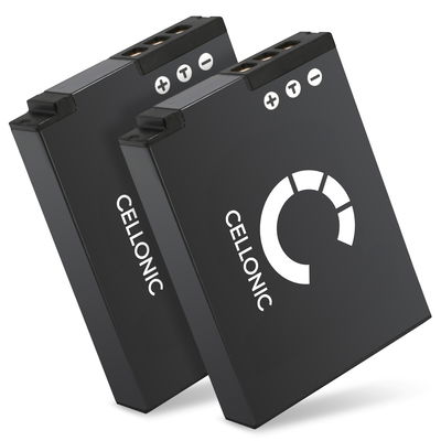 Pack 2 Batteries EN-EL12 capacité 1100mAh pour appareil photo Nikon Coolpix A900