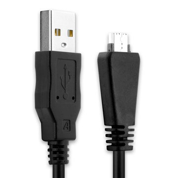 VMC-MD3 USB Kamera USB Kabel für Sony DSC-HX9V HX100V -HX7V DSC-W350 -W570 DSC-H70 W350 W380 W560 W570 W580 W750 DSC-WX7 -WX9 DSC-TX10 TX100 TX20 -TX5 -TX55 DSC-T99 Video-/ Fotokameras - VMC-MD3 Datenkabel 2.0, PVC Ladekabel
