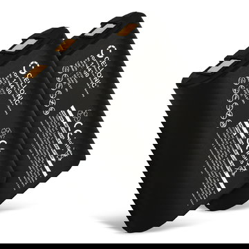 2x Batteria sostitutiva S0895880,W003688,14430 per stampante 3M PL200 / Dymo LabelManager 260 260P, 280, PnP ricambio da 650mAh stampa portatile di foto etichette