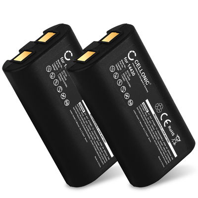 2x Batteria sostitutiva S0895880,W003688,14430 per stampante 3M PL200 / Dymo LabelManager 260 260P, 280, PnP ricambio da 650mAh stampa portatile di foto etichette