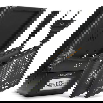 2x Ersatz Akku ACC-TRBX + Ladegerät NP-BX1 für Sony RX100 III IV V FDR-X3000 DSC-RX100 DSC-HX60 -HX400V -HX90V -HX80 -H400 DSC-WX50 Kamera - 1090mAh Ersatzakku Batterie, Ladekabel, Akkuladegerät