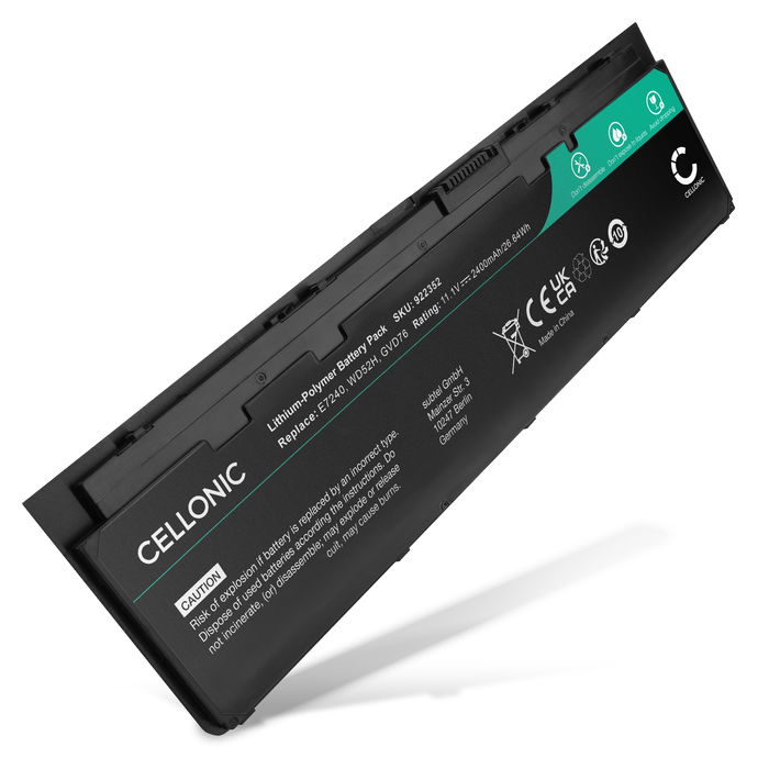 Dell P22S (Latitude E7240) Batterie 2400mAh de subtel