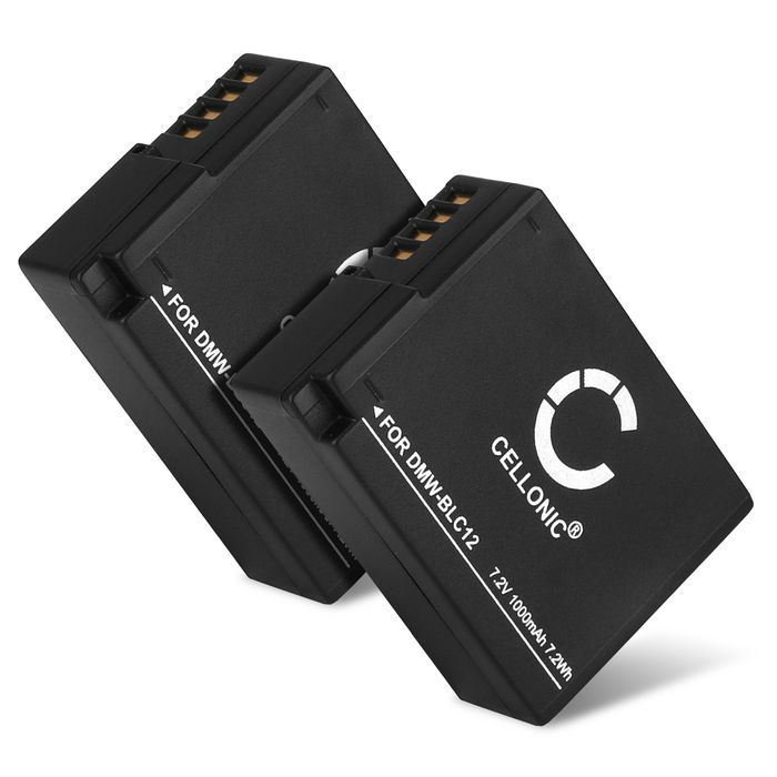 2x Batteria Leica Q (Typ 116) - 1000mAh