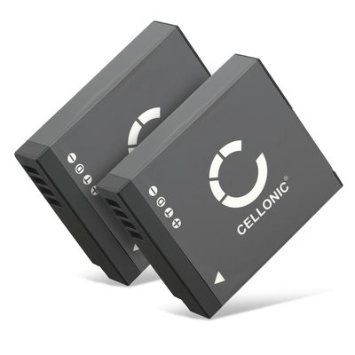 2x Batterie pour Panasonic Lumix DMC-GF7, DMC-GX7, DMC-GM1, DMC-GM5, DMC-LX15, DC-GX800 600mAh de subtel