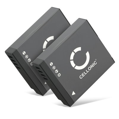 2x Battery for Panasonic Lumix DMC-GF7, DMC-GX7, DMC-GM1, DMC-GM5, DMC-LX15, DC-GX800 600mAh from subtel