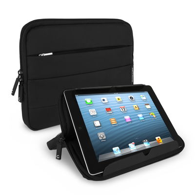 CELLONIC Universal Tablet Hülle für 10.1 Zoll Tablets und eBook Reader - Tablet Schutzhülle mit Anti-Shock Bubbles schwarz, wasserabweisend, aus Nylon | Tablet Sleeve, Tasche