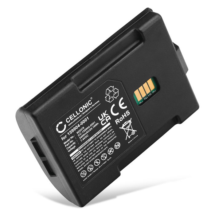 Batterie 159904-0001 163467-0001 3400mAh pour LXE MX7 -