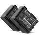 2x Batteria 890mAh