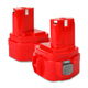 2x 3000mAh 12V