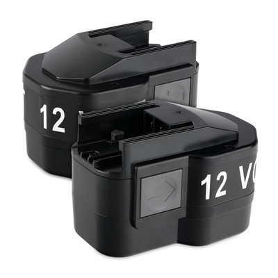 2x Batterie BXS12, B 12, B 12-1, B 12-1, BX 12, PBS 3000 / 12V 3Ah pour AEG BEST 12 X, BS2E 12 E, BEST 12, BS 12 x, BBS 12 KX RAPTOR -