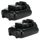 2x Batteria 2000mAh