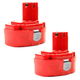 2x Batteria 3000mAh