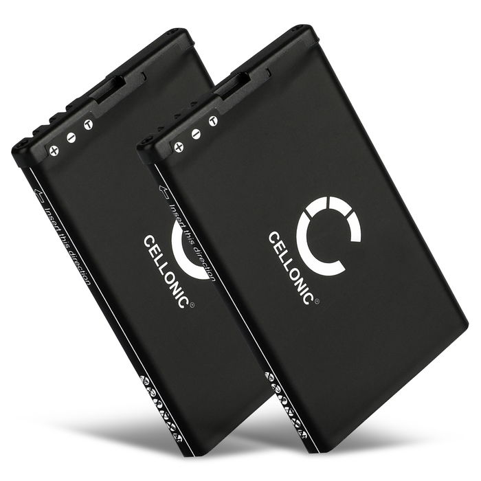 2x Telekom Speedphone 701 Akku 1300mAh Ersatzakku Batterie von CELLONIC