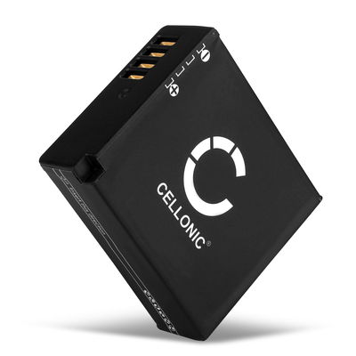 Batteria CELLONIC DMW-BLE9 DMW-BLG10 BP-DC15 per Panasonic Lumix DMC-LX100 DMC-GX80 DMC-TZ80 -TZ81 -TZ100 -TZ101 DC-TZ90 -TZ91 DC-GX9 D-LUX 7 Typ 109 ricambio da 980mAh per panasonic dmw-ble9 e panasonic dmw-blg10