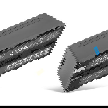Batteria per Sony HXR NX 100, NEX FS700R, FS700RH, HVR-Z1, HVR-V1 10050mAh USB-Out 2.4A da CELLONIC