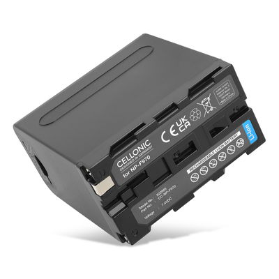 Batterie pour Sony HXR NX 100, NEX FS700R, FS700RH, HVR-Z1, HVR-V1 10050mAh USB-Out 2.4A de CELLONIC