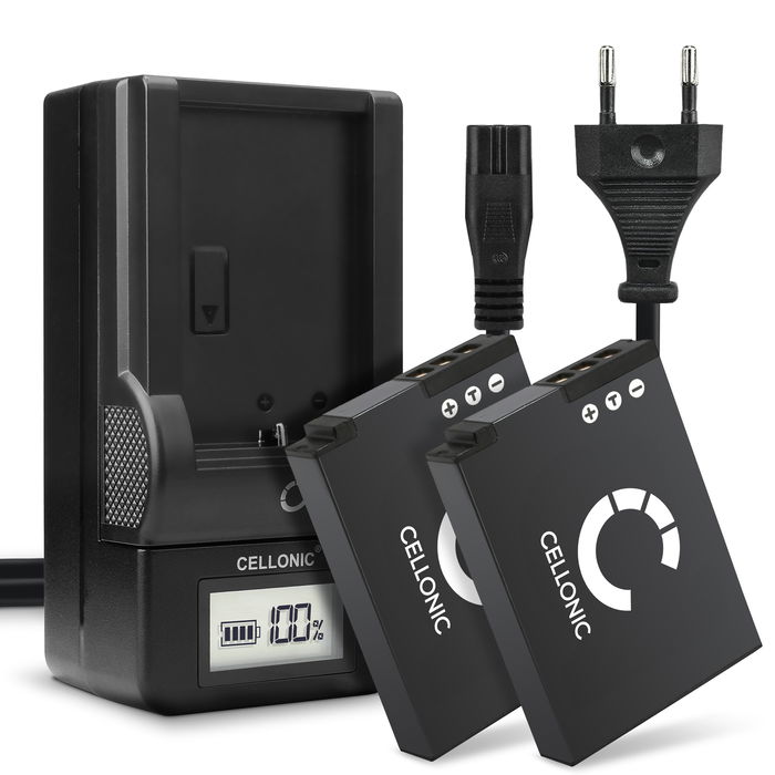 2x Batteria Nikon Coolpix S620 - 1100mAh