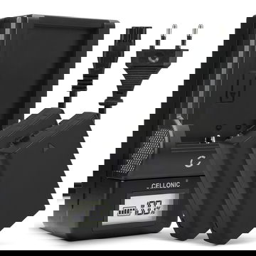 2x Batteria per Pentax KP K-50 K-30 K-S1 K-r K-500 K-S2 - D-Li109 1100mAh + Caricabatteria D-BC109 K-BC109 di Ricambio sostituzione scorta