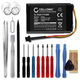 1x Batteria 1200mAh + Kit di attrezzi (17 pezzi)