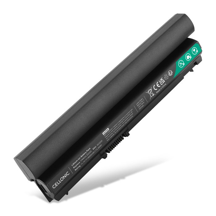 Batterie pour Dell Latitude E6430s, E6430, E6230, E6320, E6220, E6320 XFR, E6430u, E6120, FN3PT 11.1V 6600mAh de CELLONIC