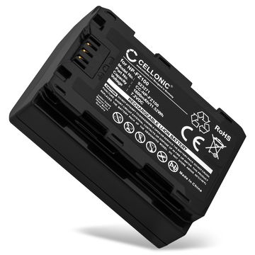 Batteria per Sony A7 IV, Alpha 7 IV, A6700, A6600, A7S III, Alpha 9, Alpha 7R III NP-FZ100 (1600mAh, 7.2V) marca CELLONIC