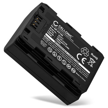 Batterie pour Sony A7 IV, Alpha 7 IV, A6700, A6600, A7S III, Alpha 9, Alpha 7R III NP-FZ100 (1600mAh, 7.2V) de CELLONIC